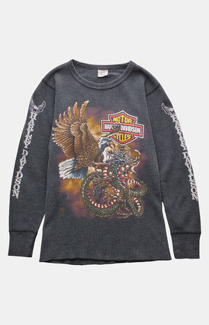 '80s Harley Davidson Graphic Top image number 1