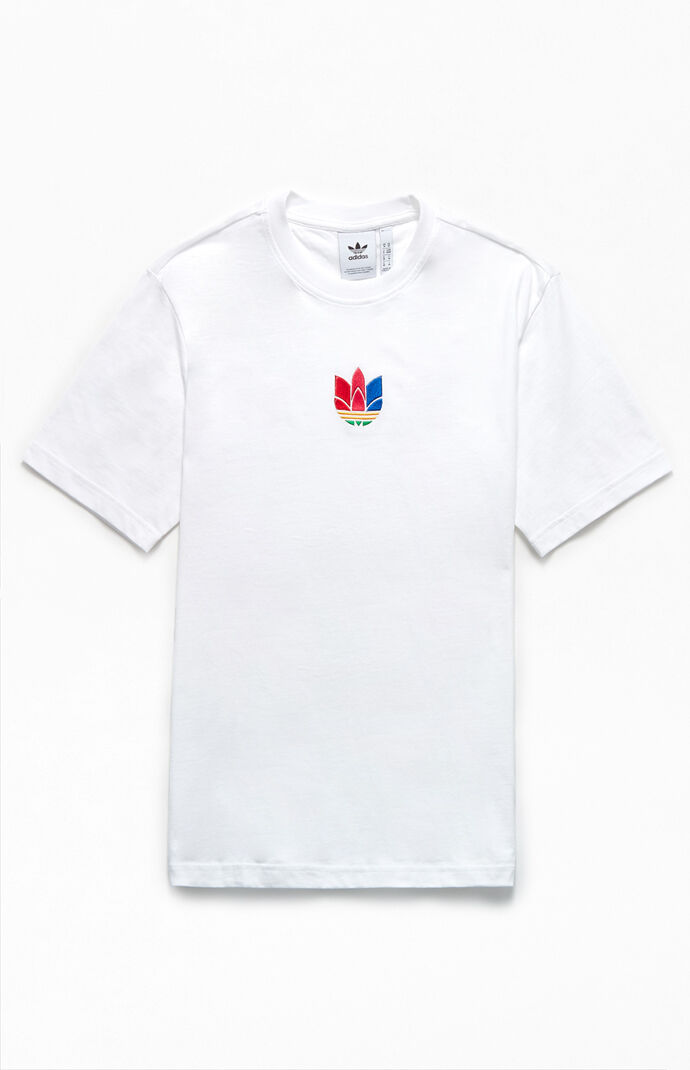 adidas white tee