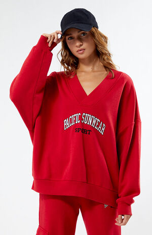 Pacific Sunwear Sport V-Neck Sweatshirt image number 2