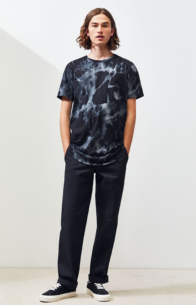 Marbe Tie-Dyed Scallop T-Shirt
