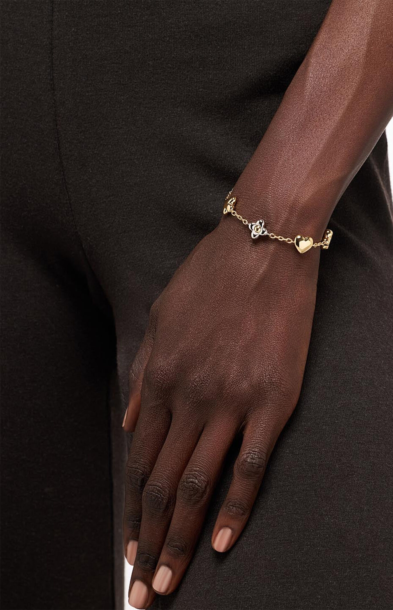 Ana Luisa Azura Gold Charm Bracelet