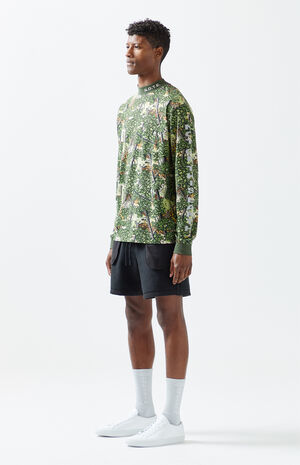Tree Camo Long Sleeve T-Shirt image number 2