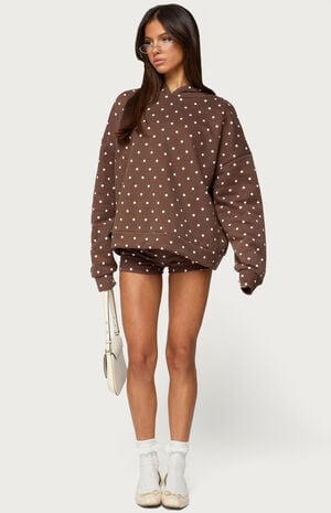 Chelsie Polka Dot Hoodie image number 5