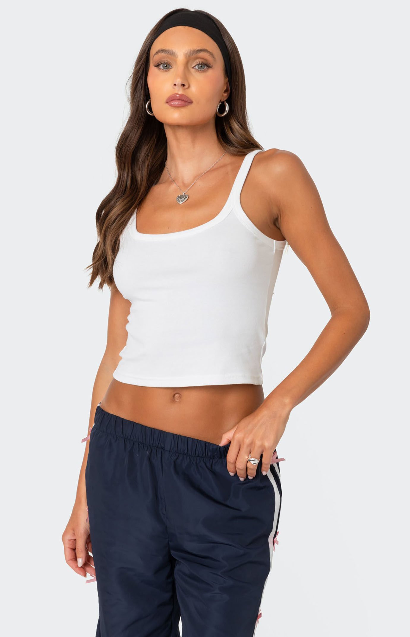 Edikted Basic Babe Tank Top
