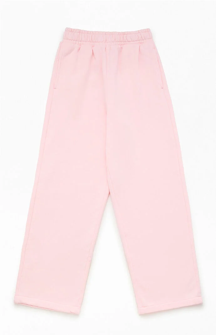 Pacsun Kids Pink Ultra Baggy Sweatpants