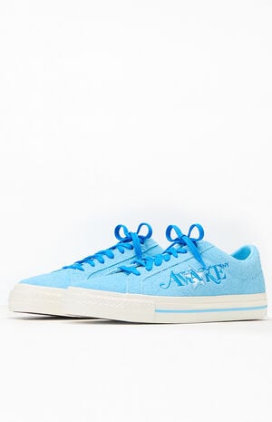 x Blue Converse One Star Pro OX Shoes image number 2