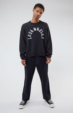 Los Angeles Destroyed Cropped Sweater image number 4