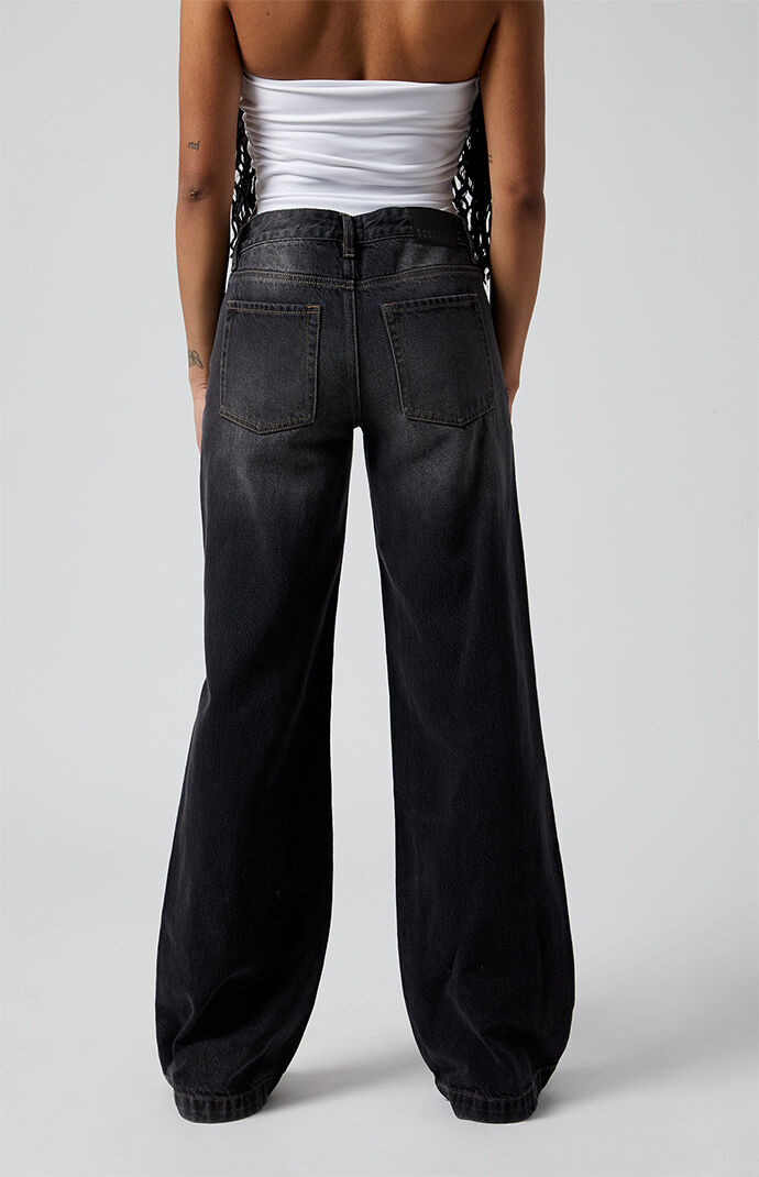 【2024秋冬新作】 PacSun PacSun | Black Jeans Baggy Rise Low Casey パンツ