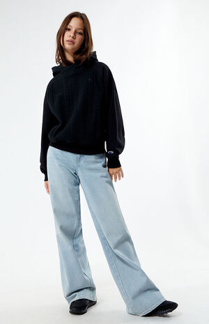 Reverse Weave Sweater Hoodie image number 3