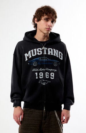 Mustang Zip Up Hoodie image number 4