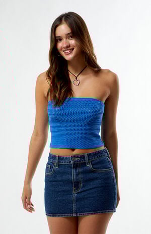 Greta Crochet Tube Top image number 3