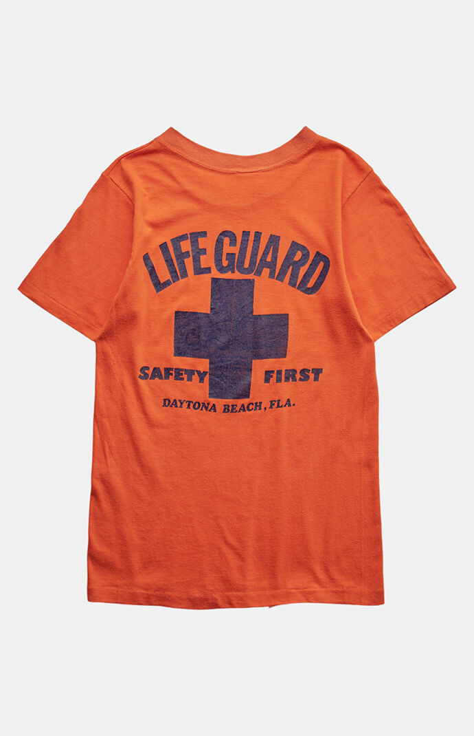 PS VINTAGE 80s Life Guard Graphic T-Shirt