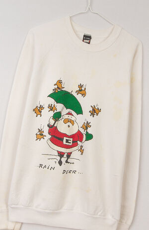 Upcycled Rain-Deer Sweatshirt image number 2