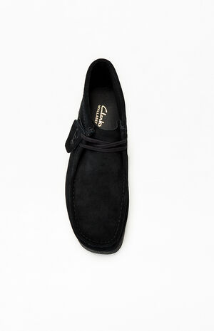 Black Suede Wallabee Evo Shoes image number 5