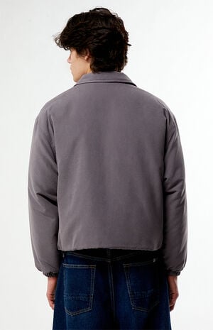 Purple Ninety Puffer Jacket image number 4