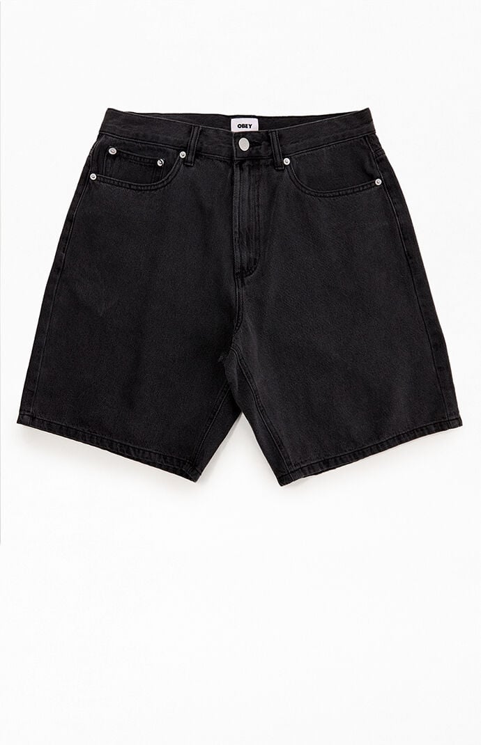 Obey Emerson Baggy Jean Shorts