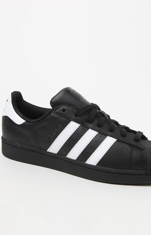 Black & White Superstar Shoes image number 2