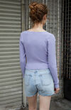 Violet Zelly Long Sleeve Top Violet Zelly Long Sleeve Top image number null