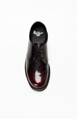 Cherry Red Arcadia Mayfar Leather Shoes image number 5
