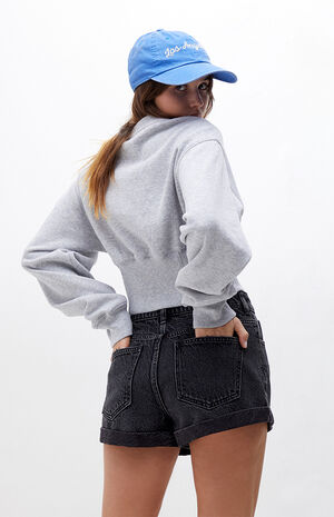 Eco Black Mom Shorts image number 3