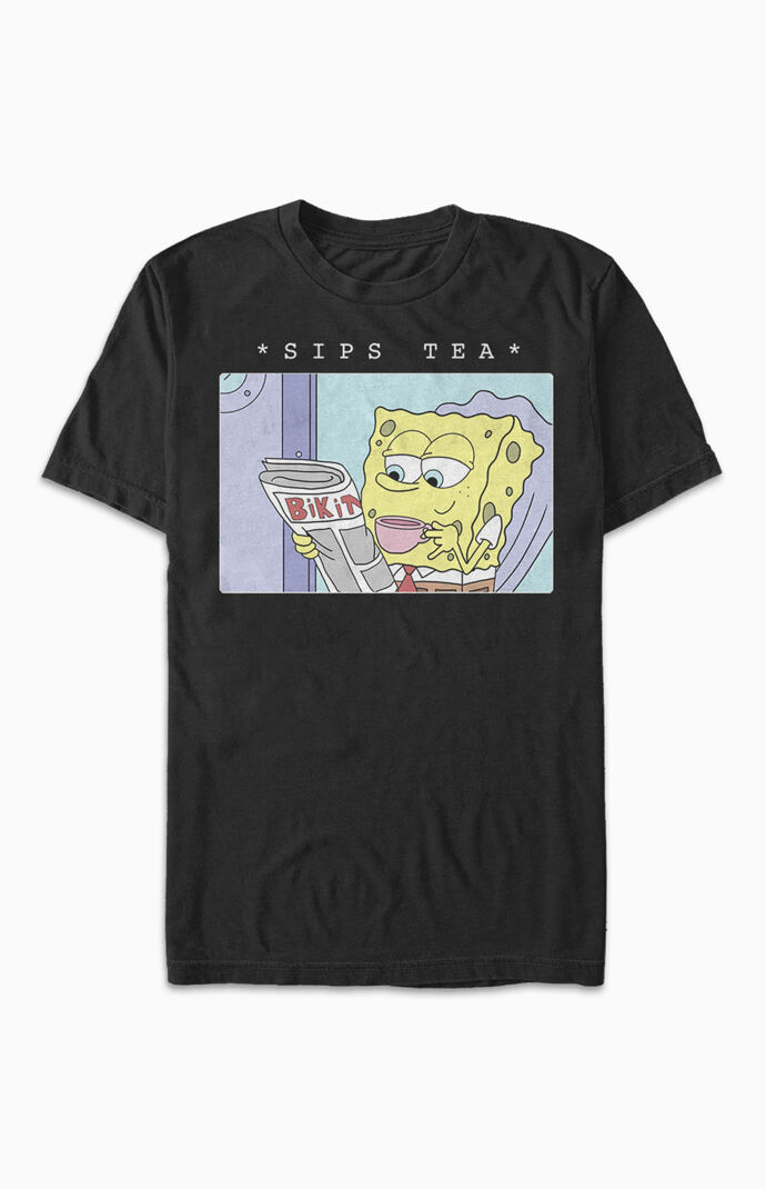 SpongeBob SquarePants Tea T-Shirt at PacSun.com
