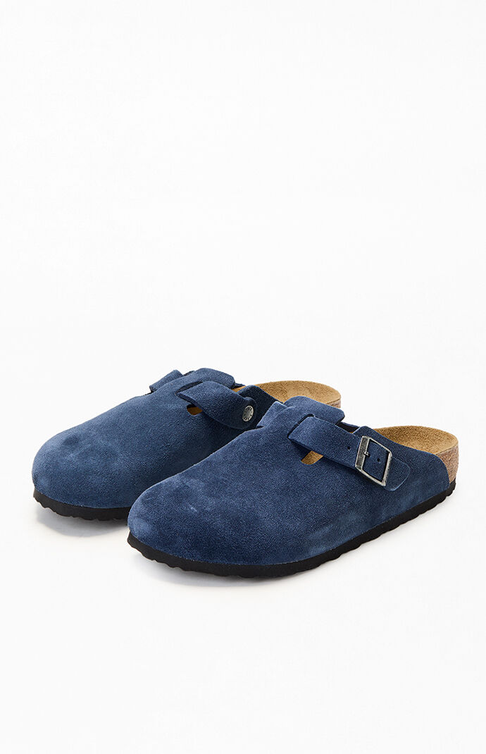 Birkenstock Boston Soft Footbed Clog Navy | Pacsun