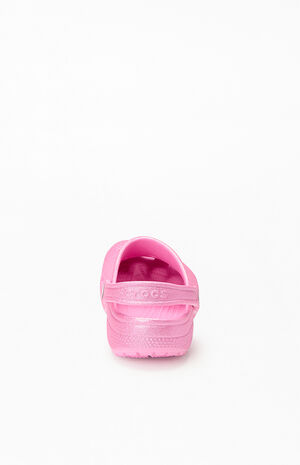 Kids Glitter Classic Clogs image number 3