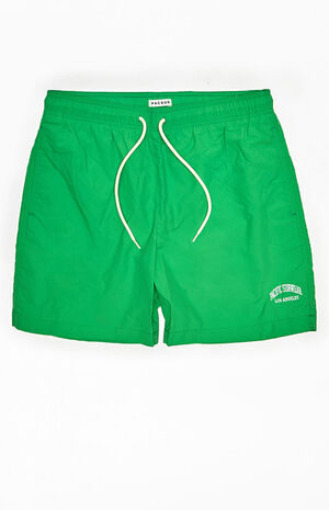 Solid Collegiate 6.5" Swim Trunks image number 1