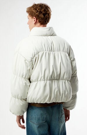 Cream 83 Channel Puffer Jacket image number 4