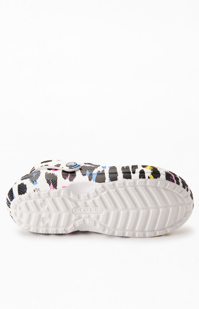 Classic Lined Animal Print Clogs