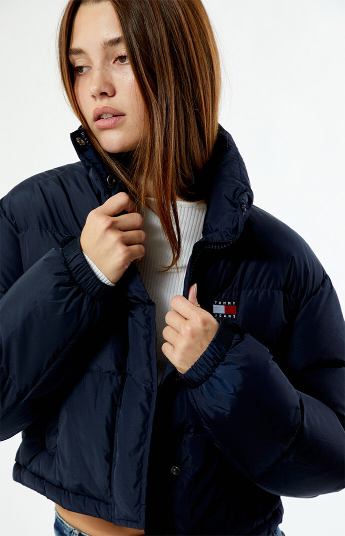 Tommy Jeans Crop Alaska Puffer | David Jones