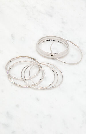 Etched Bangle Set image number 2