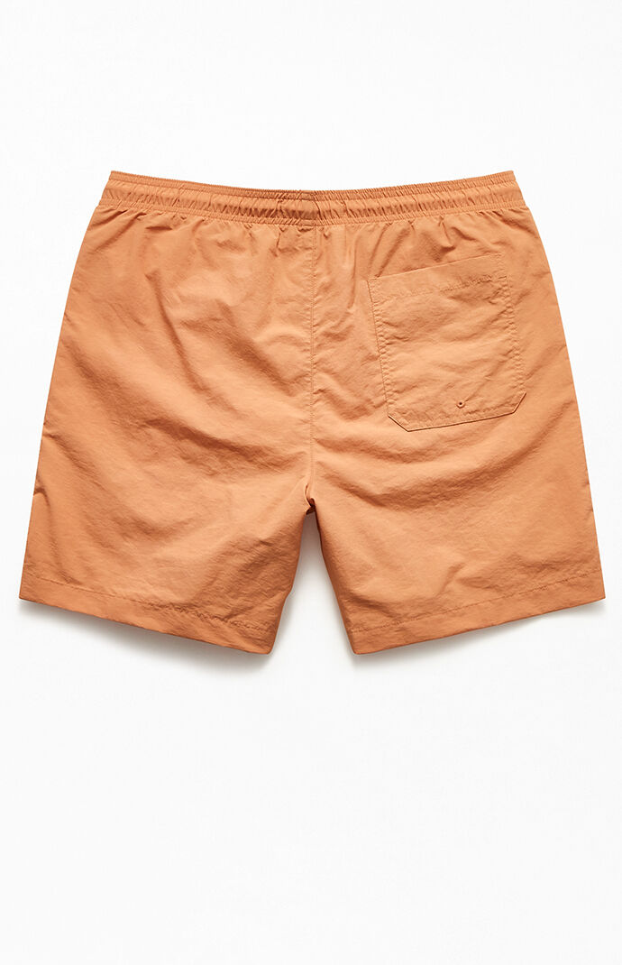 Collegiate Solid Swim Trunks
