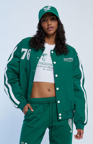 By PacSun King Of Beers Letterman Jacket image number 1