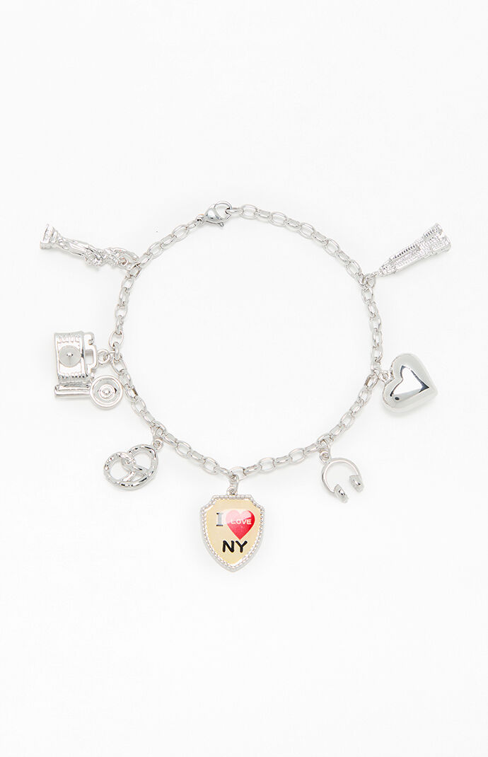 John Galt Multi NY Pendant Charm Bracelet