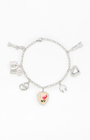 Multi NY Pendant Charm Bracelet image number 1