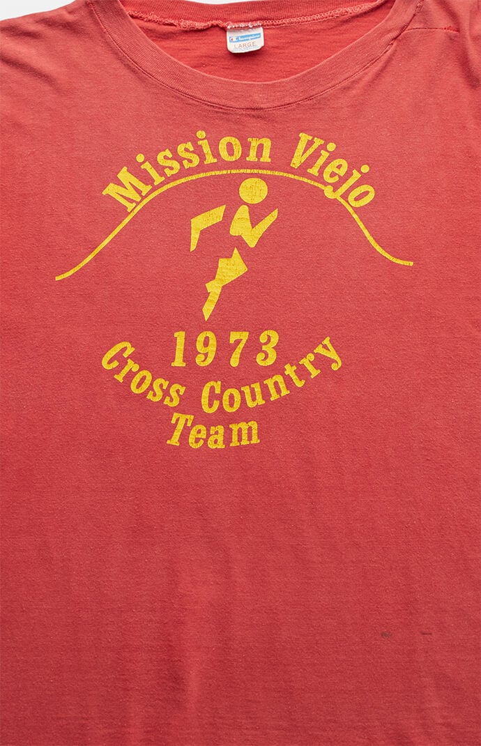 PS VINTAGE 70s Mission Viejo Cross Country Team Graphic T-Shirt