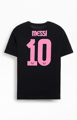 Messi 10 Black T-Shirt image number 2