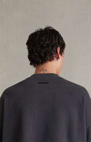 Faded Black Campus '90s Short Sleeve T-Shirt image number 5