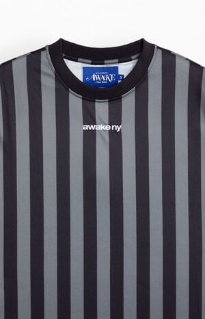 Striped Short Sleeve Soccer Jersey image number 3