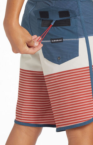 Eco Red White & Blue Surfsilk Tijuana Boardshorts image number 5