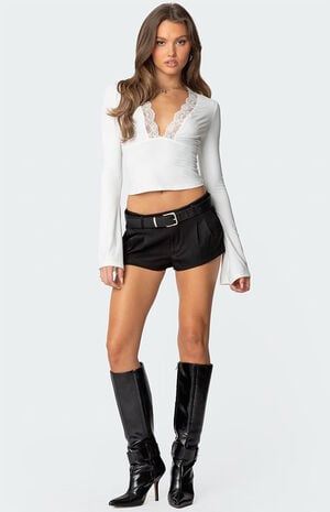 Tina Lacey Plunge Neck Top image number 5