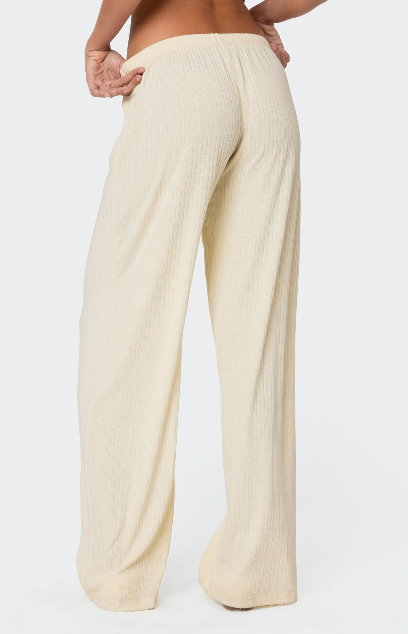 Edikted Lilou Pointelle Pants