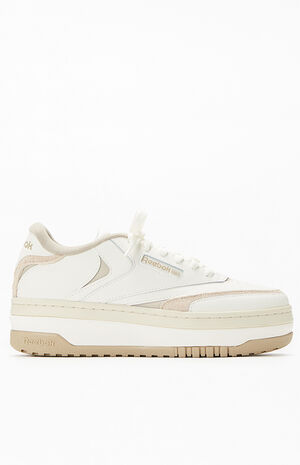 Women's Beige Vital Neutral Club C Extra Sneakers image number 1