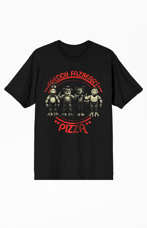 Five Nights at Freddy's Freddy Fazbear's Pizza T-Shirt image number 1