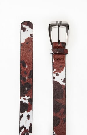 Cow Print Belt image number 2