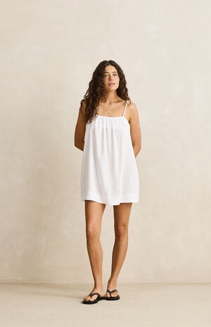 White Essential Mini Dress image number 3