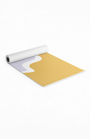 Wavy Multicolor Yoga Mat image number 2