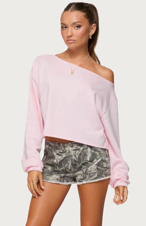 Aveline Off Shoulder Light Sweatshirt image number 1