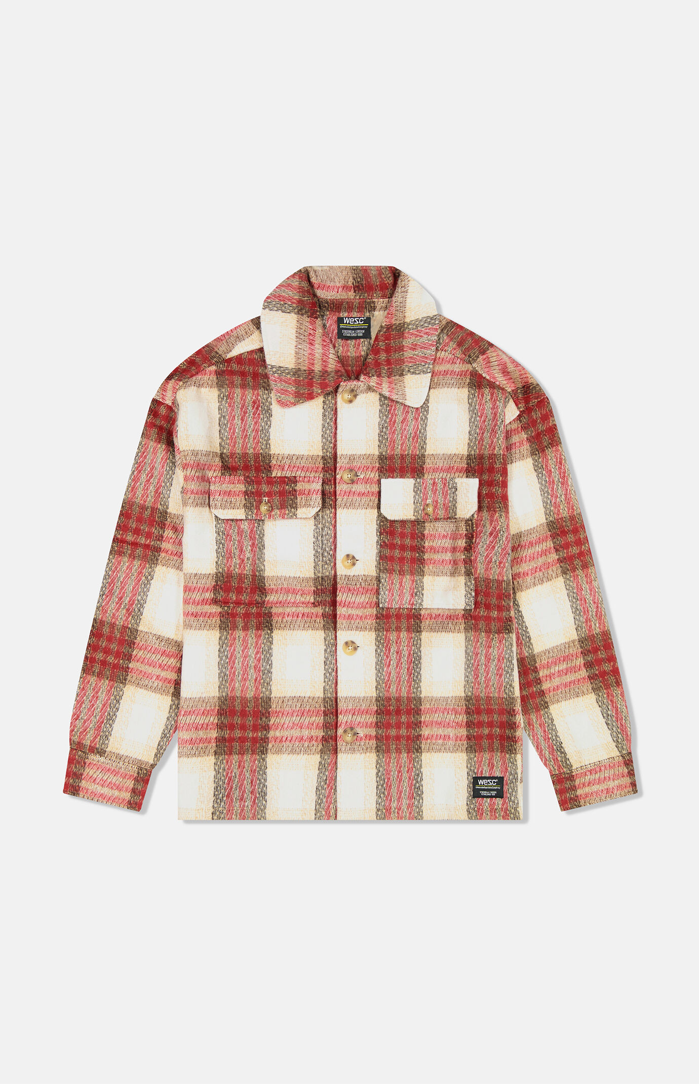 WeSC Button Front Flannel Jacket